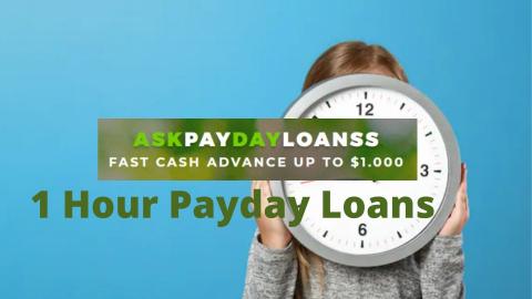 1 Hour Payday Loan 
