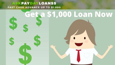 1000 dollar Payday Loans