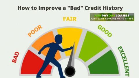 How to Improve a Bad Credit History