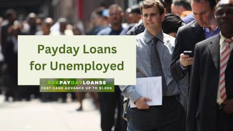 payday loans for unemployed with no job