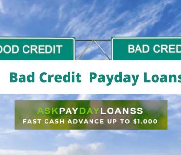Bad credit Payday loans